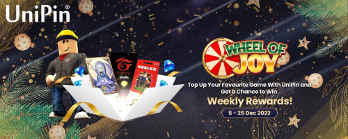 Wheels of Joy Weekly Rewards - Christmas with UniPin